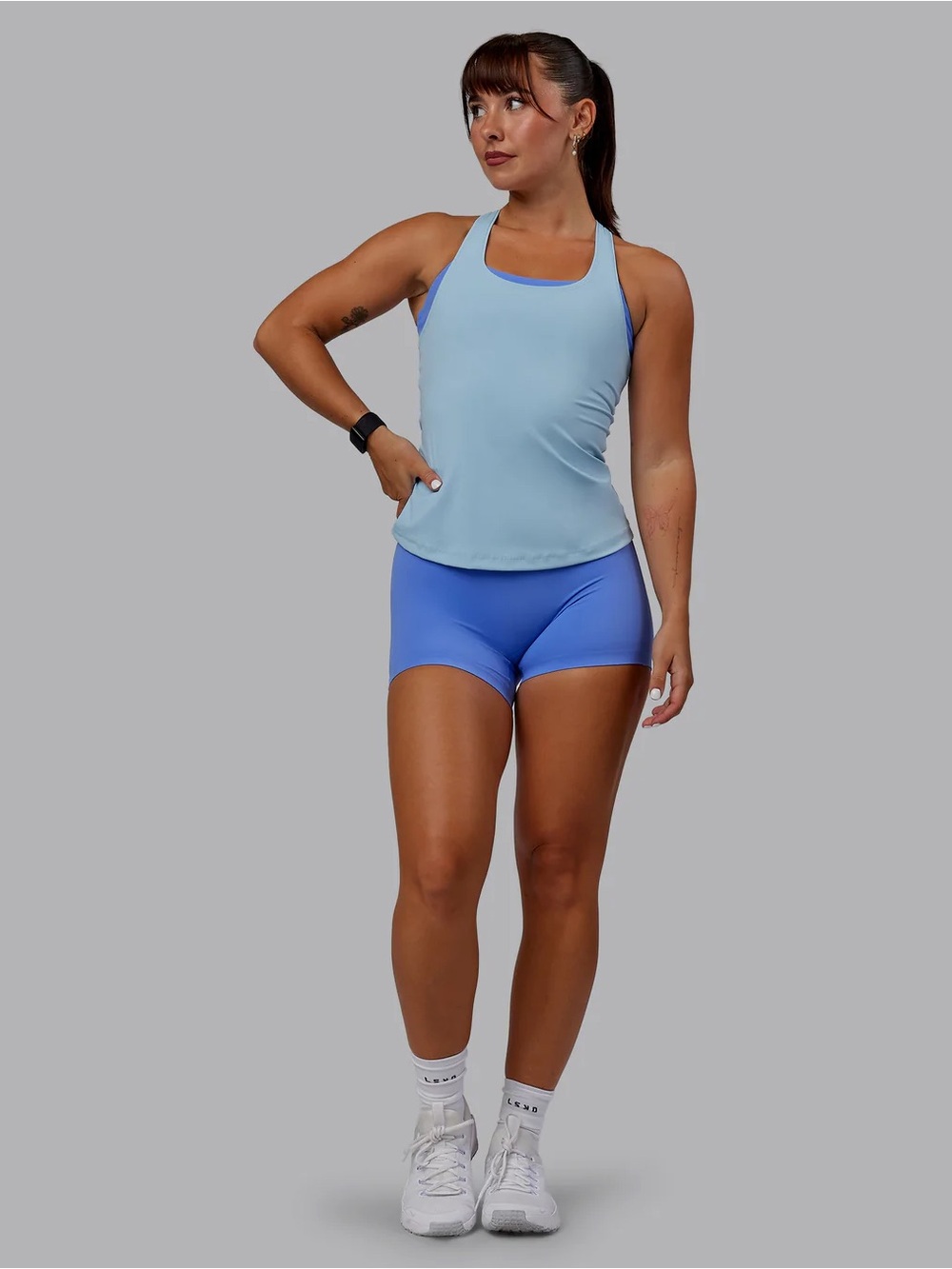 LSKD Lift Performance Tank Top in Glacial Blue, Women’s size Small - Picture 12 of 12
